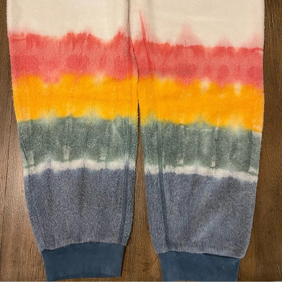 Feat Comfy Blanketblend Jogger Sunset Lover Colorful Ombré Jogger Sweats S - Picture 6 of 7